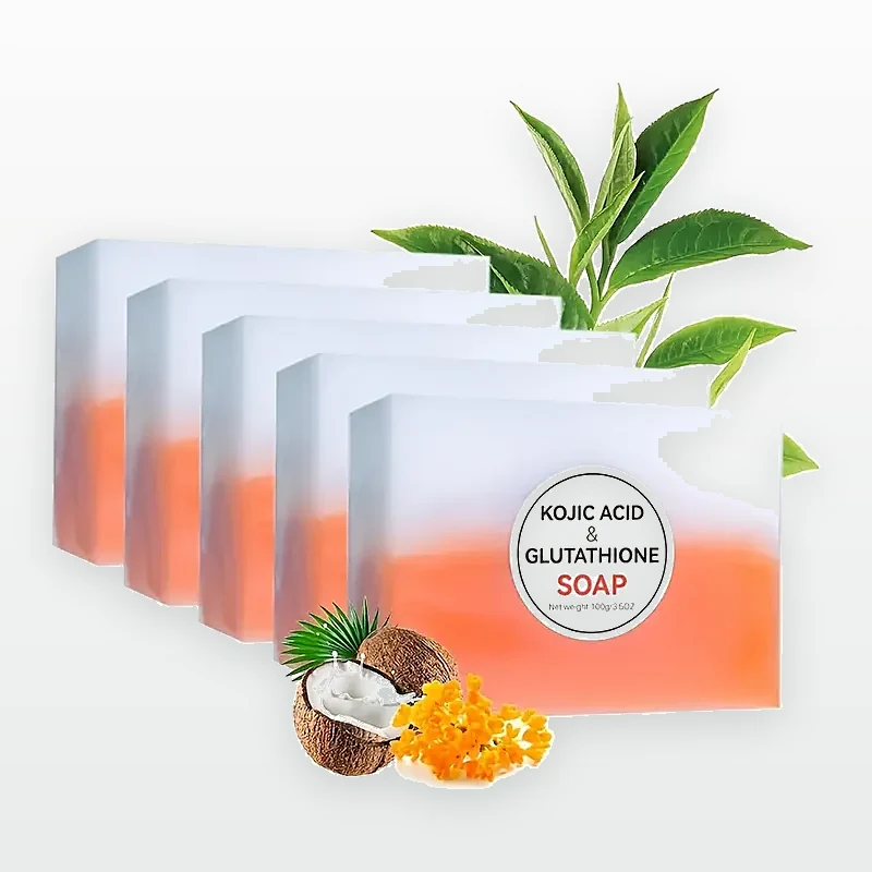 Kojic Acid & Glutamine Brightening Lightening Soap Bar 150G