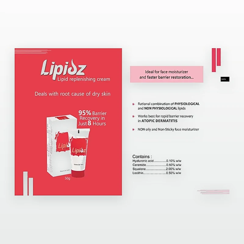 LIPIDZ Rapid Barrier Repair Cream 50ML (No Box)
